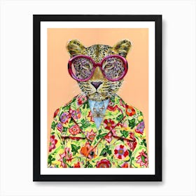 Leopard Animal Art Print