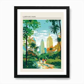 Lumphini Park Bangkok Thailand 4 Art Print