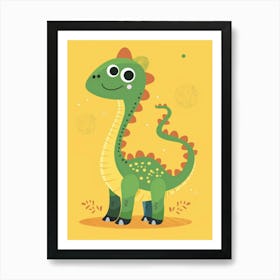 Cute Dinosaur 6 Art Print