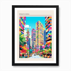 Minato Mirai 21 Yokohama Japan Art Print