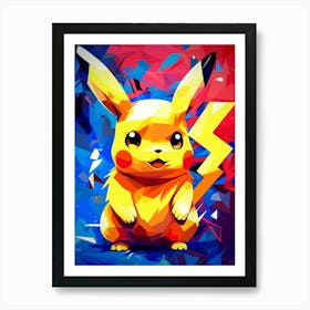 Pokemon Pikachu 1 Art Print