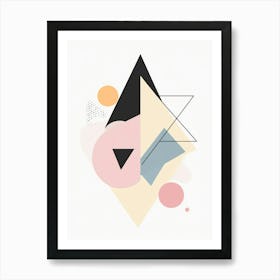 Abstract Geometric Painting 13 Art Print