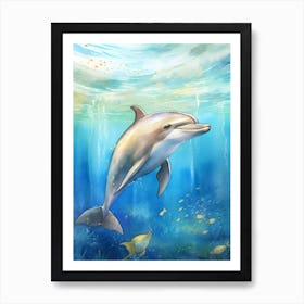 Short Beaked Common Dolphin  4 Art Print