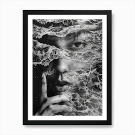 Face Of Water Art Print