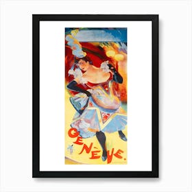 Geneva, Georges de Feure Art Print