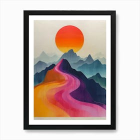 'Sunrise' 109 Art Print