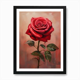 Rose Art 4 Art Print