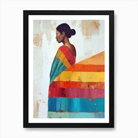 'Indian Woman', Mexico Art Print