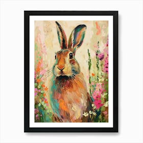 Belgian Hare Painting 4 Art Print