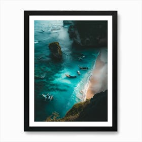 Bali Beach Art Print