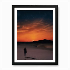 Beholding The Veil Art Print