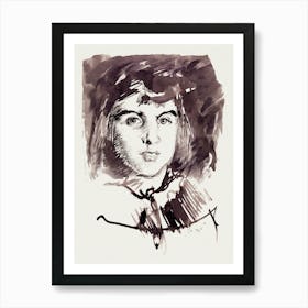 Marie Louise Pailleron (ca. 1881), John Singer Sargent Art Print