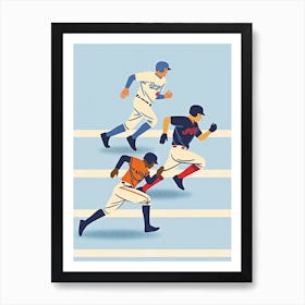 Mlb Playoff Art Print