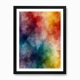 Watercolor Background 7 Art Print