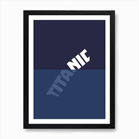 Titanic Art Print