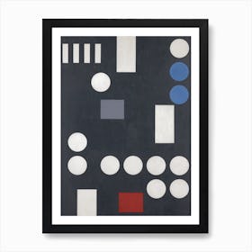 Geometric Abstrac Wall Art Print Art Print