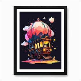 Hot Air Balloon 1 Art Print