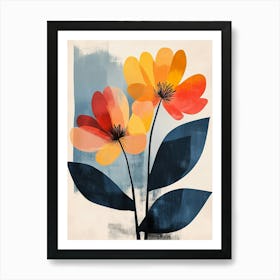 Flowers In Bloom 6 Art Print