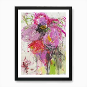 Pink Flowers 24 Art Print