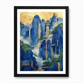 Chinese Landscape 10 Art Print