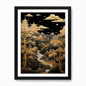 Chinese Landscape 3 Art Print