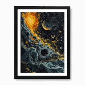 Universe Art Print