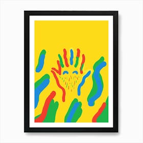 Hand In The Air Art Print