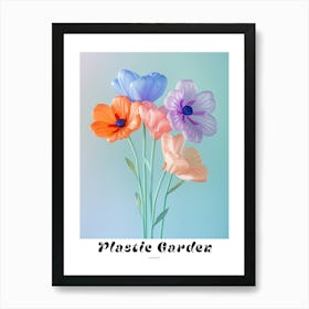 Dreamy Inflatable Flowers Poster Anemone 2 Art Print