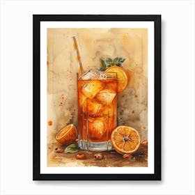 Iced Tea 14 Art Print