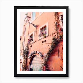 Ristorante Italiano, Rome Art Print