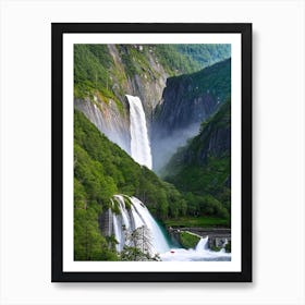 Mardalsfossen, Norway Majestic, Beautiful & Classic (1) Art Print