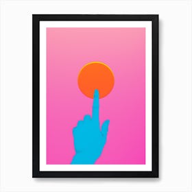 Pop Art Pointing Art Print