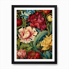 Floral Pattern 22 Art Print