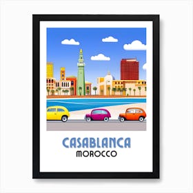 Casablanca, Morocco 1 1 Art Print