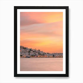 Sunset In Mallorca Art Print