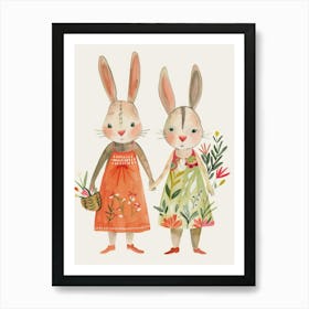 Little Bunnies Art Print