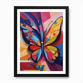 Colorful Butterfly 2 Art Print