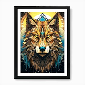 Wolf Art 1 Art Print