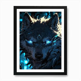 Wolf 2 Art Print