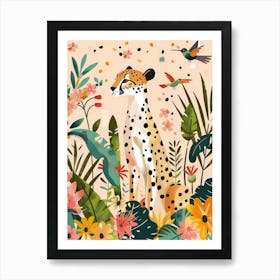 Cheetah In The Jungle 7 Art Print