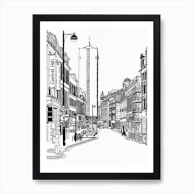 Oldham Street Art Print