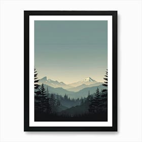 Mountain Landscape 3 Art Print