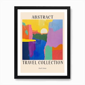 Abstract Travel Collection Poster South Sudan 2 Art Print