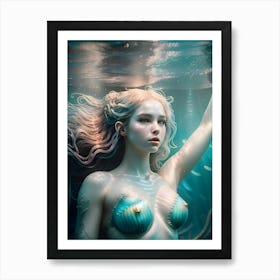 Mermaid -Reimagined 21 Art Print