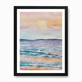 Atardecer 2 Art Print