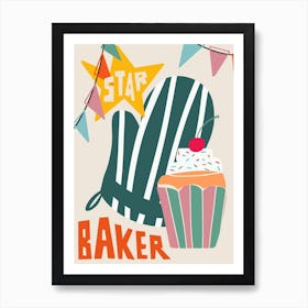 Star Baker Art Print