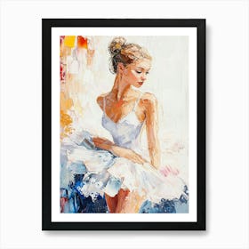 Little Pretty Ballerina Art Print