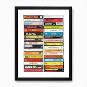 1965 Music - Cassette Print - Born in '65 Art Print