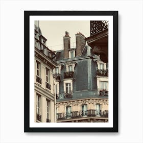Paris Cityscape Art Print