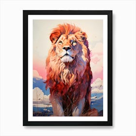 Lion animal Art Print